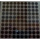 100 Buegelpailletten 9mm  hochglanz schwarz
